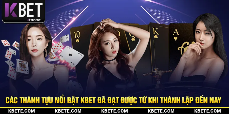 Các thành tựu nổi bật kbet đã đạt được từ khi thành lập đến nay